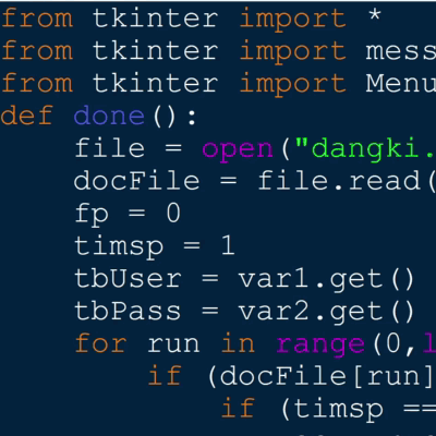 LẬP TRÌNH ỨNG DỤNG
